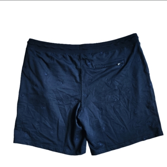 PSYCHO BUNNY MEN'S NAVY BLUE BIG AND TALL SWEAT SHORTS SIZE 4XL  $145 BRAND NEW - Picture 3 of 12
